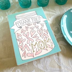 Mother's Day Thank You Mom Plaque